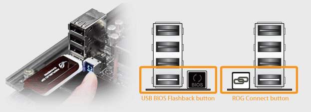 USB flashback bios